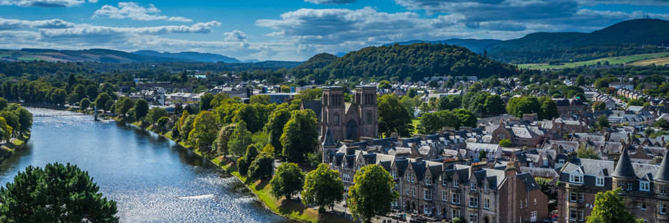 Inverness on the river Ness