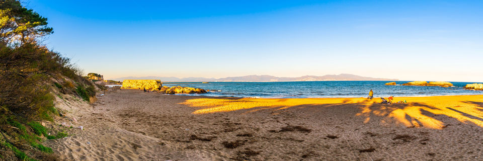 L'Escala beach in catalonia