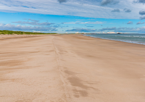 ross beach seahouses northumberland