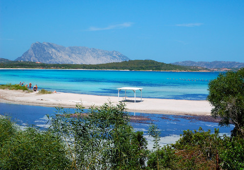 beach at san teodoro sardinia