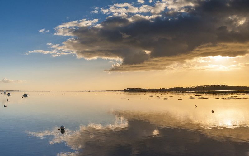 arachon bay near bordeaux