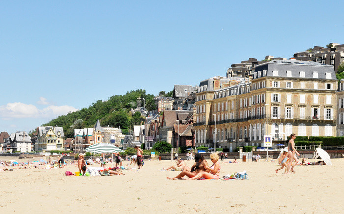 Deauville beach