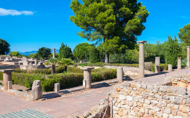 Roman ruins of empuries in l'escala