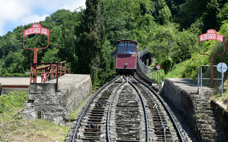 Monte Brè funicular monte bre funicular at porlezza on lake lugano